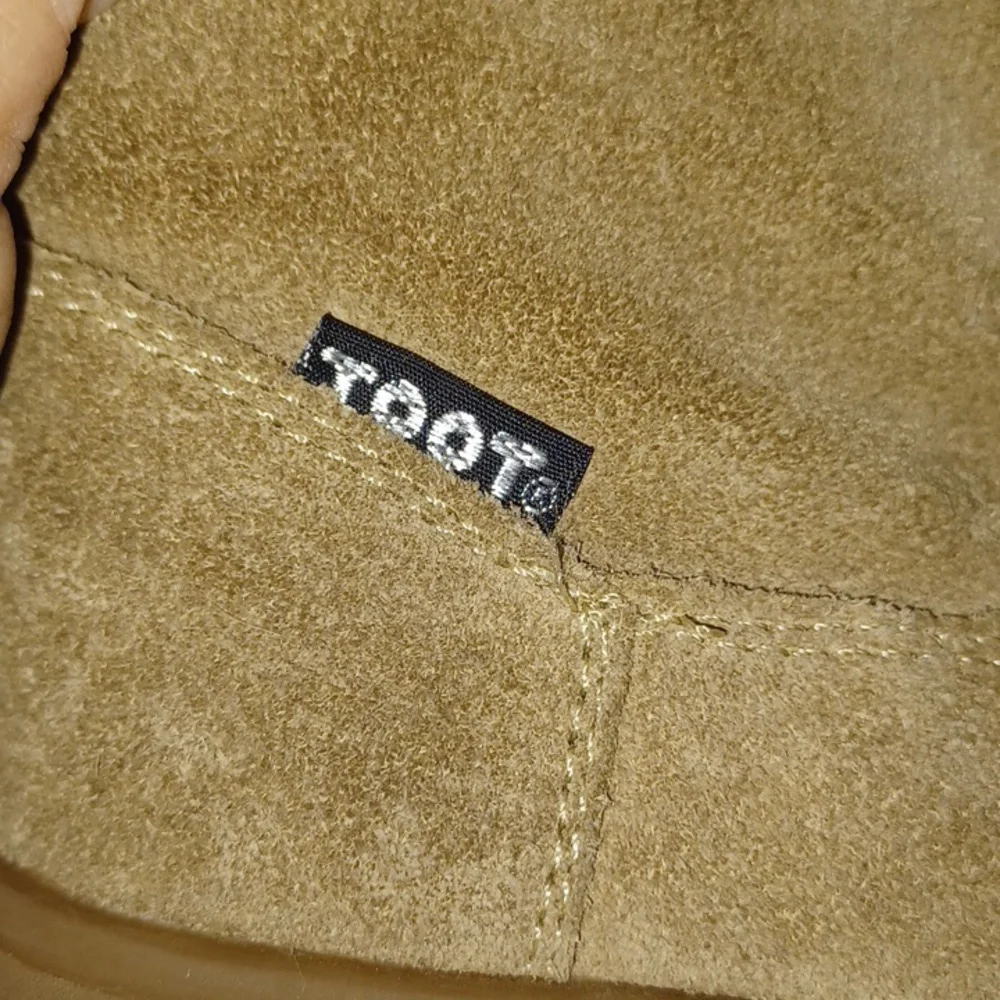 Vintage Toot brand leather suede boots size 24